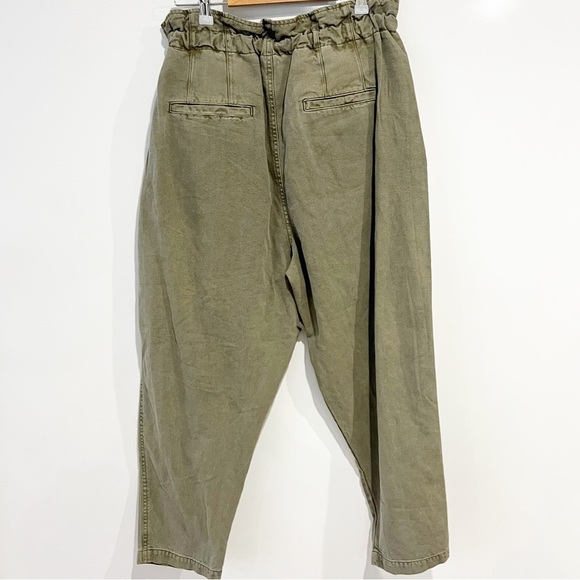 Free People Margate Pleated Paperbag Trouser - Picture 4 of 11